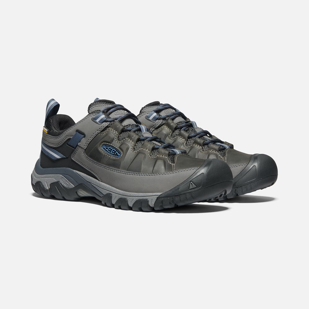 Keen Wandelschoenen Heren Donker Grijs - Targhee Iii Waterproof Wide - 76480-NLRX